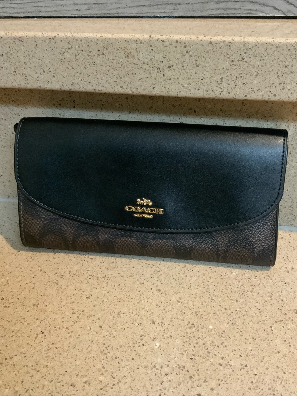 Coach Signature Slim Envelope Wallet